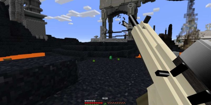Minecraft 1.16.5 огнестрельное оружие