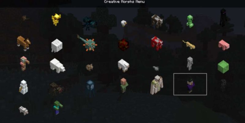 Morph mod 1.12.2