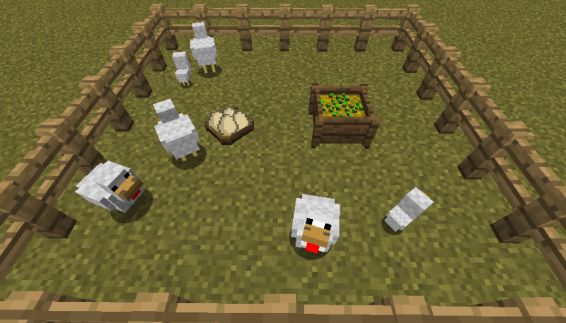 Фермерство в Minecraft 1.12.2